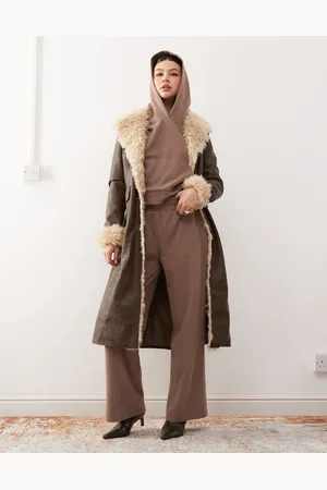 Reclaimed Supersoft cosy wide leg trackies in (part of a set)