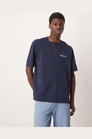 Abercrombie & Fitch Premium logo t-shirt in