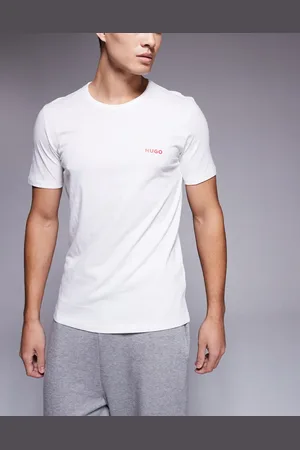 HUGO BOSS HUGO Bodywear 3 pack of t-shirts in black, white and grey-Multi