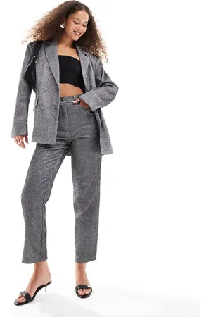 Amy Lynn Metallic lupe pants in (part of a set)
