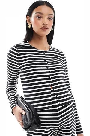 Mama;licious Mamalicious Maternity button down jersey cardigan in (part of a set)-Multi