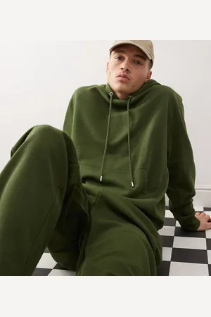 COLLUSION Hoodie in (part of a set)-Green