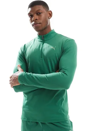 PUMA Evolve Training slim 1/4 zip sweatshirt in