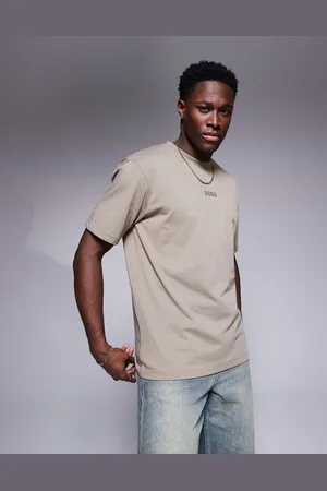 HUGO BOSS 10 central logo t-shirt oversized fit in