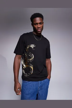 Armani Exchange Lunar capsule snake t-shirt in