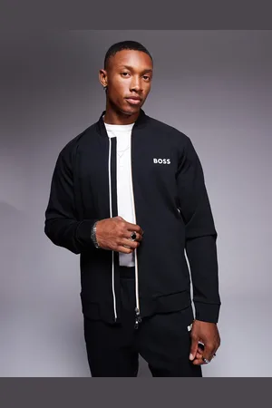 HUGO BOSS Samoo full zip sweat jacket regular fit in (part of a set)