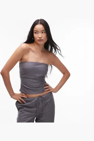 Nialaya Tailored bandeau in grey (part of a set)