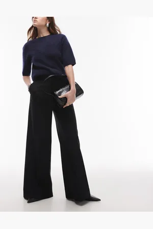 & OTHER STORIES Wool blend tailored wide leg pants in