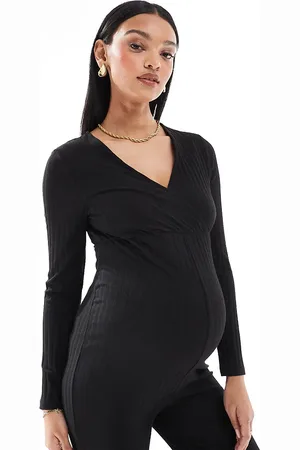 ONLY Long sleeve jersey jumpsuit in