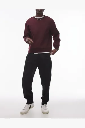 Topman Smart cotton tapered pants in