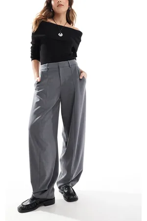 Stradivarius STR balloon tailored pants in