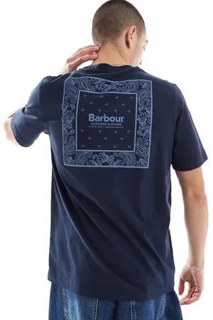 Barbour Thornley relaxed back graphic t-shirt in