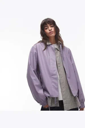 Rains 18040 waterproof drawcord jacket in exclusive to ASOS