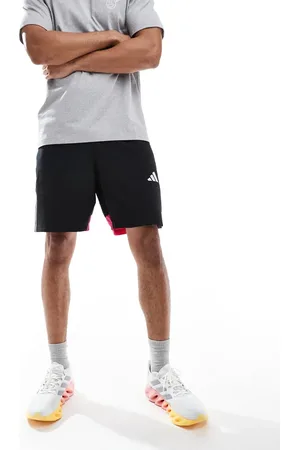 adidas Adidas Football Tiro Essentials shorts in and pink