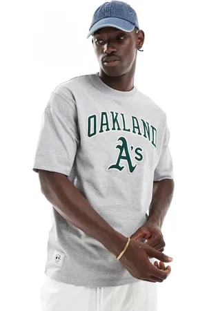 New Era Oakland Athletics contrast logo t-shirt in