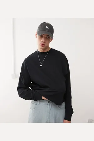 COLLUSION Long sleeve boxy t-shirt in