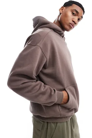 Cotton On Cotton On box fit hoodie in -Neutral