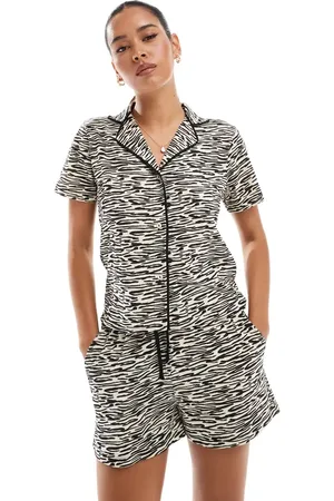 Brave Soul Short pyjama set in print-Multi