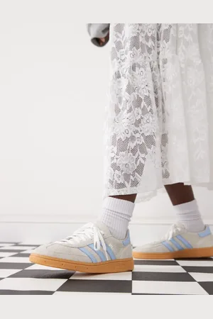 adidas Handball Spezial sneakers in and light blue
