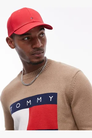 Tommy Hilfiger Flag cap in bright red