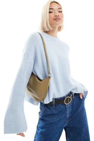 JJXX Oversized jumper in light blue