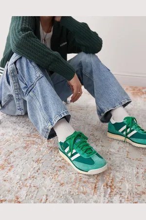 adidas SL 72 RS sneakers in green and white