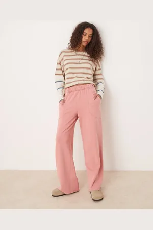 Free People Wide leg lounge pants in rose-Pink