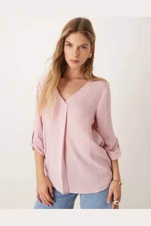 JDY V neck blouse in