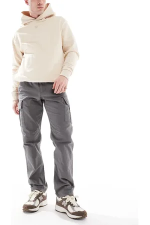 JACK & JONES Loose fit cargo pants in dark grey