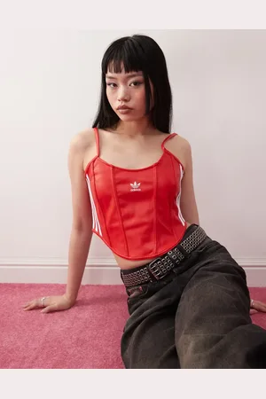 adidas Firebird corset in red