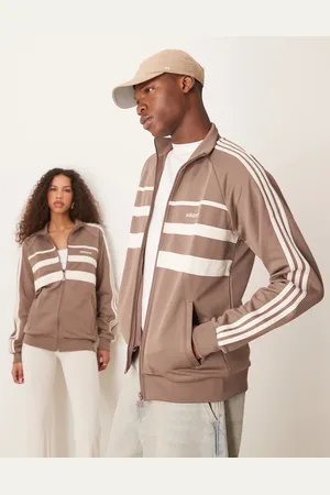 adidas The First track top in brown