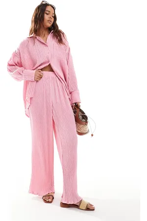 The Frolic Exclusive textured beach pants in (part of a set)