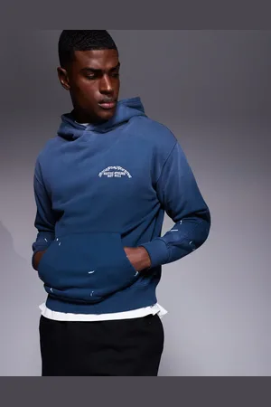Good For Nothing Abrade fade splatter hoodie in