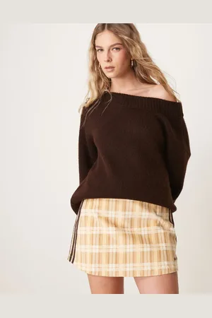 adidas Tartan skirt-Neutral