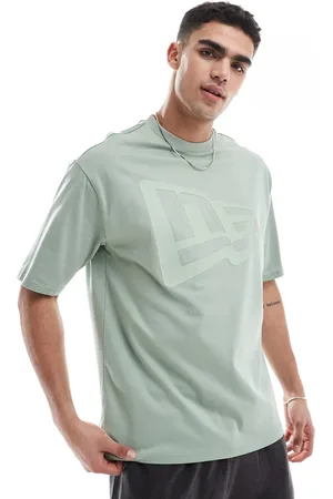 New Era Flag logo oversized t-shirt in