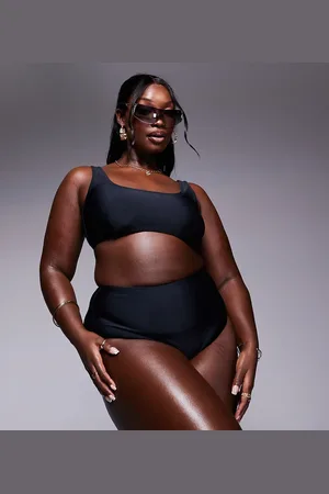 South Beach High waist bikini bottoms in