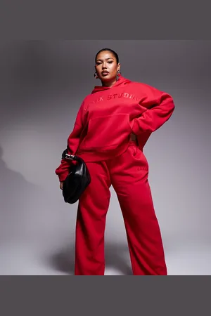Kaiia Plus wide leg trackies in (part of a set)