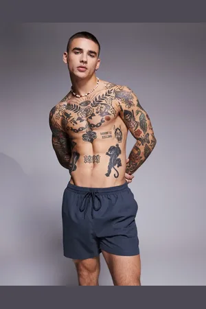 South Beach Plain swim shorts in charcoal