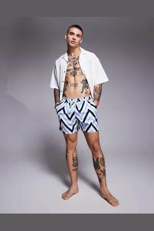 South Beach Chevron swim shorts in