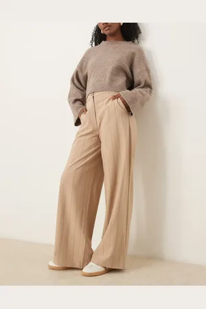 ASOS Tailored relaxed straight leg pants in -Multi