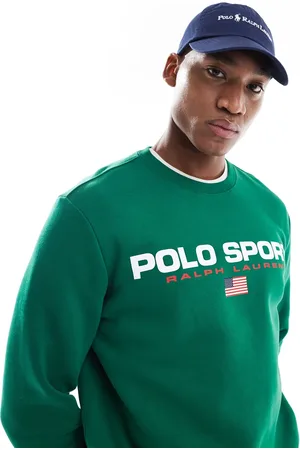 Ralph Lauren Sport capsule large flag chest logo sweatshirt in (part of a set)