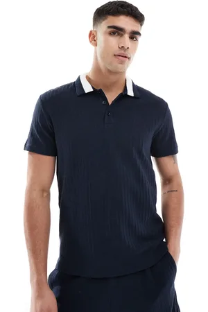 Emporio Armani Bodywear short sleeve polo shirt in navy (part of a set)