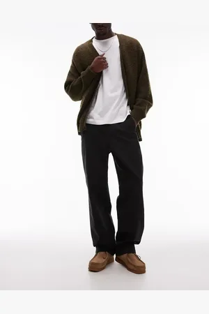 ARKET Canvas loose fit pants in