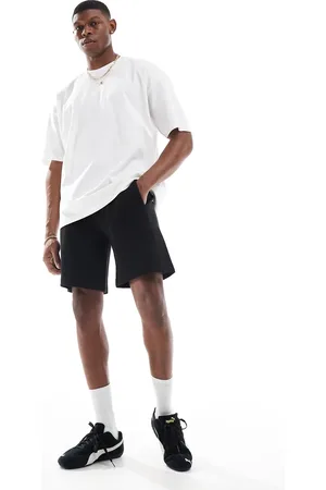 Pull&Bear Pique jersey shorts in