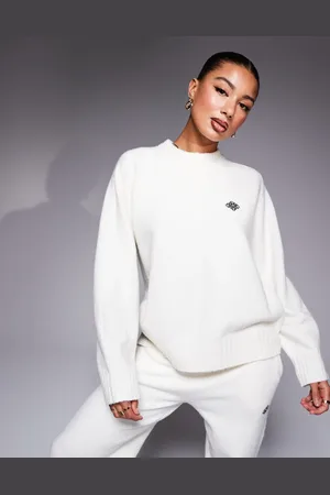 The Couture Club Knit emblem jumper in off white (part of a set)