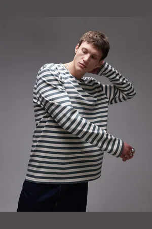 ARKET Long sleeve t-shirt in stripes-Multi