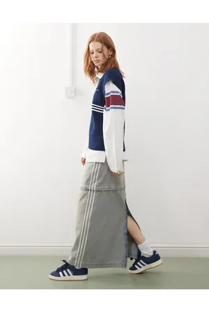 adidas Adilenium Season 3 denim skirt in -Blue