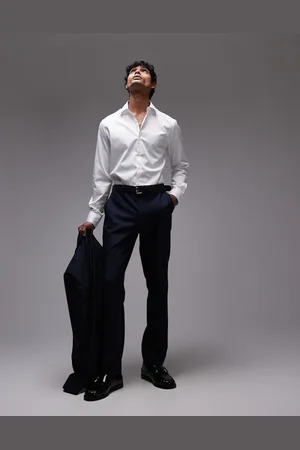 Topman Slim suit pants in