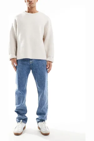 Tommy Hilfiger Ryan slim straight jeans in mid wash-Blue
