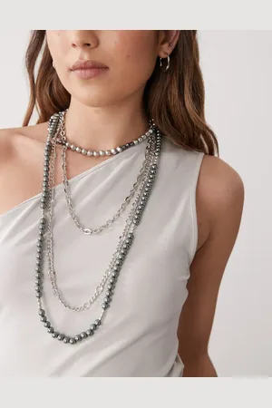 Reclaimed Ultimate mixed chain layered necklace in